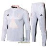 Juventus Trainings Sweatshirt Pak Quarter-zip 2021-22 Witte - Heren